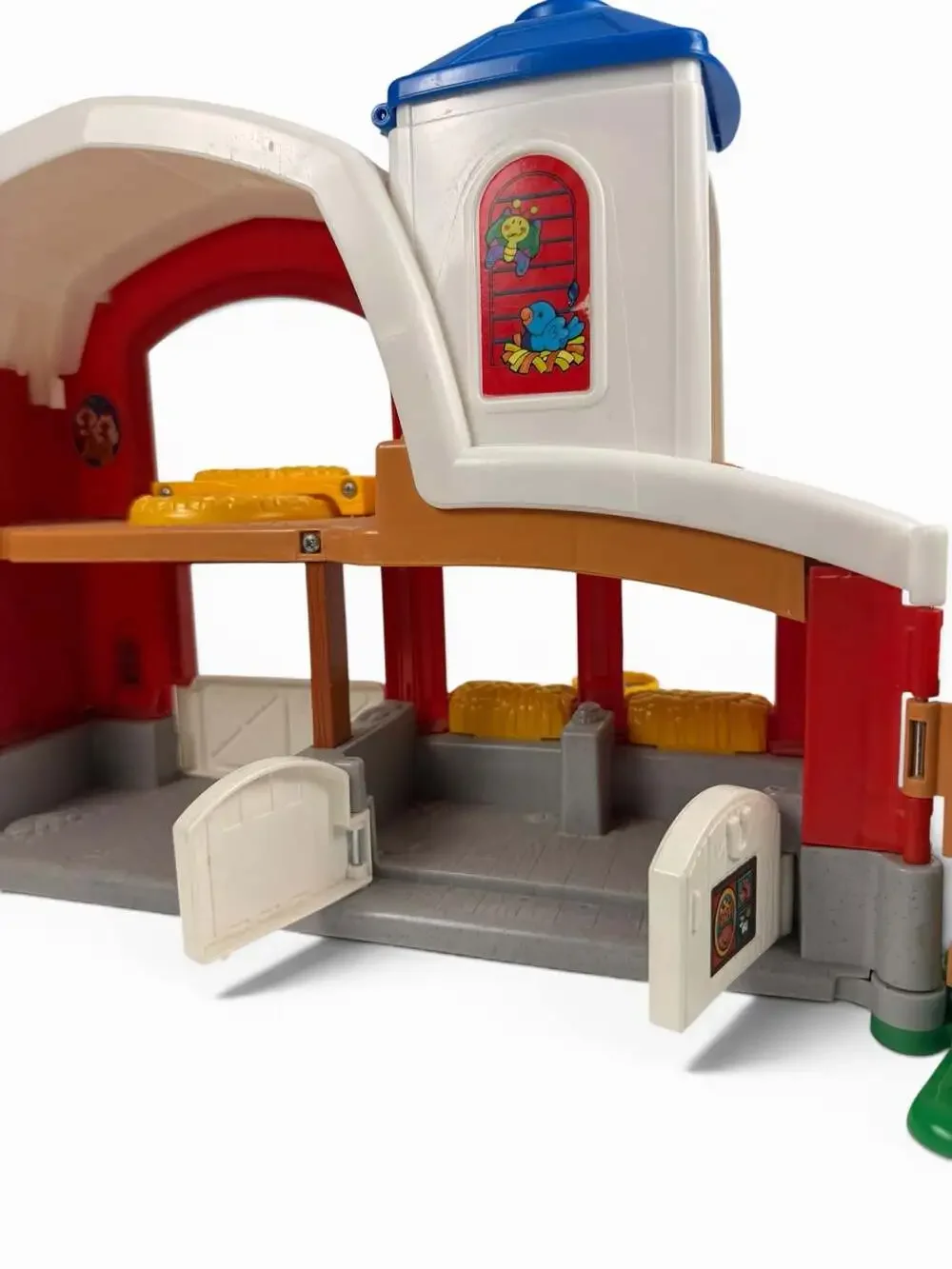 Fisher-Price Little People Animal Sounds Farm Barn (2004 Model B8343)